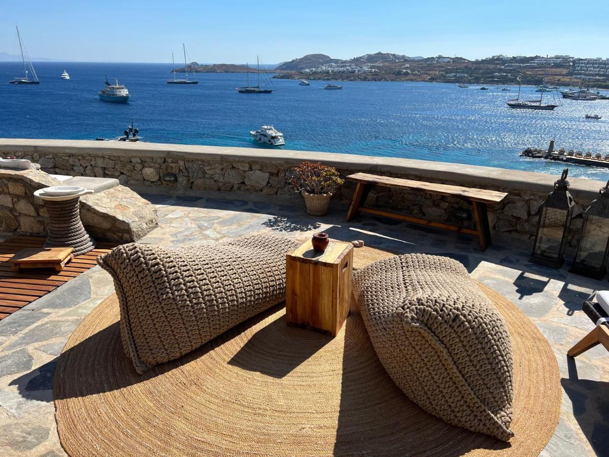 Beachfront Mykonos Guest House Ornos  Exterior photo